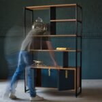 Oak Shelving Unit, Hague - Image 2