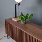 Fluted Storage Cabinet, Walnut - Image 2