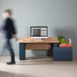 Oak Sit-Stand Desk, Raze