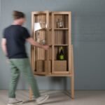 Oak Display Cabinet, Neko - Image 3