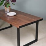 Solid Walnut Dining Table, Zott - Image 4