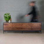 Walnut TV Unit, Ari - Image 3
