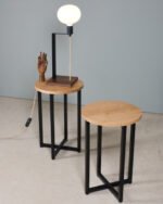 Round Coffee Side Table, Obi - Image 4