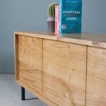 Oak TV Bench, Heko - Image 2