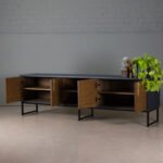 Dark Oak TV Stand, Coya - Image 4