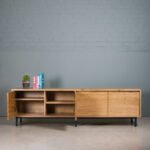 Oak TV Bench, Heko - Image 4