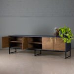Dark Oak TV Stand, Coya - Image 3