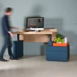 Oak Sit-Stand Desk, Raze - Image 2